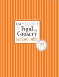 Encyclopedia of Food & Cookery