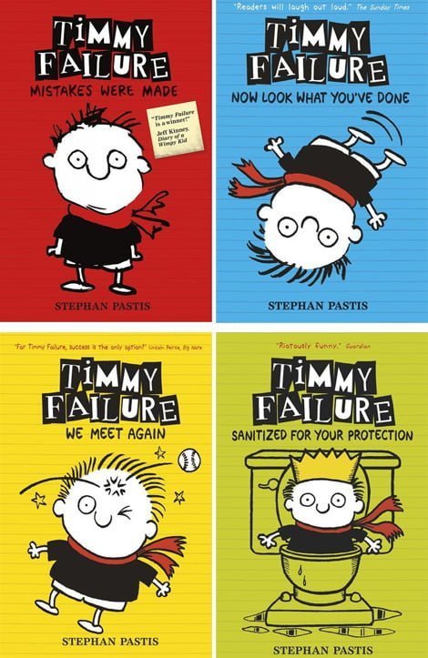GIVEAWAY: Timmy Failure 1-4 (includes signed copies)