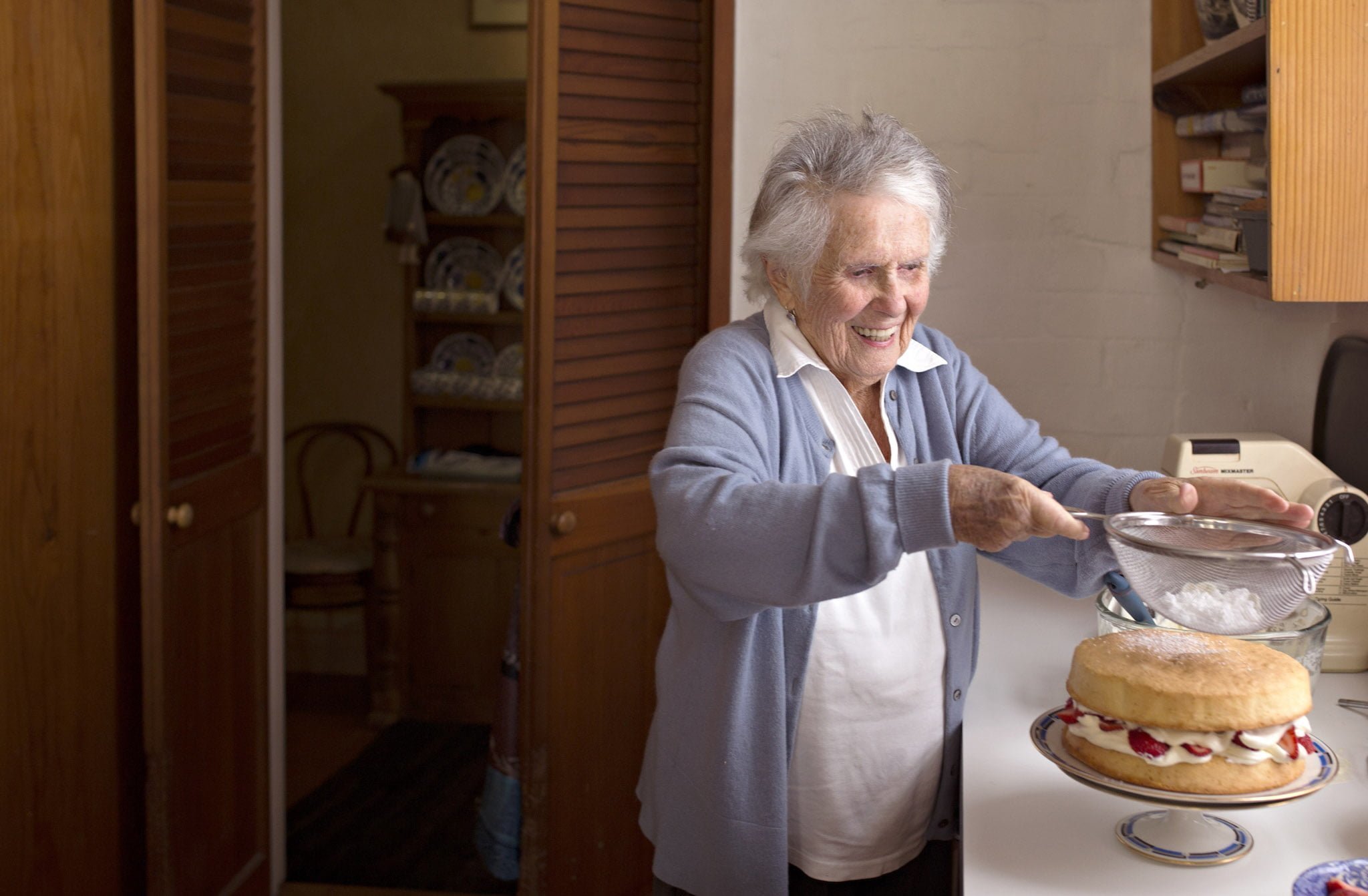 Margaret Fulton's Classic Sponge Cake Recipe from The Great Australian Cookbook