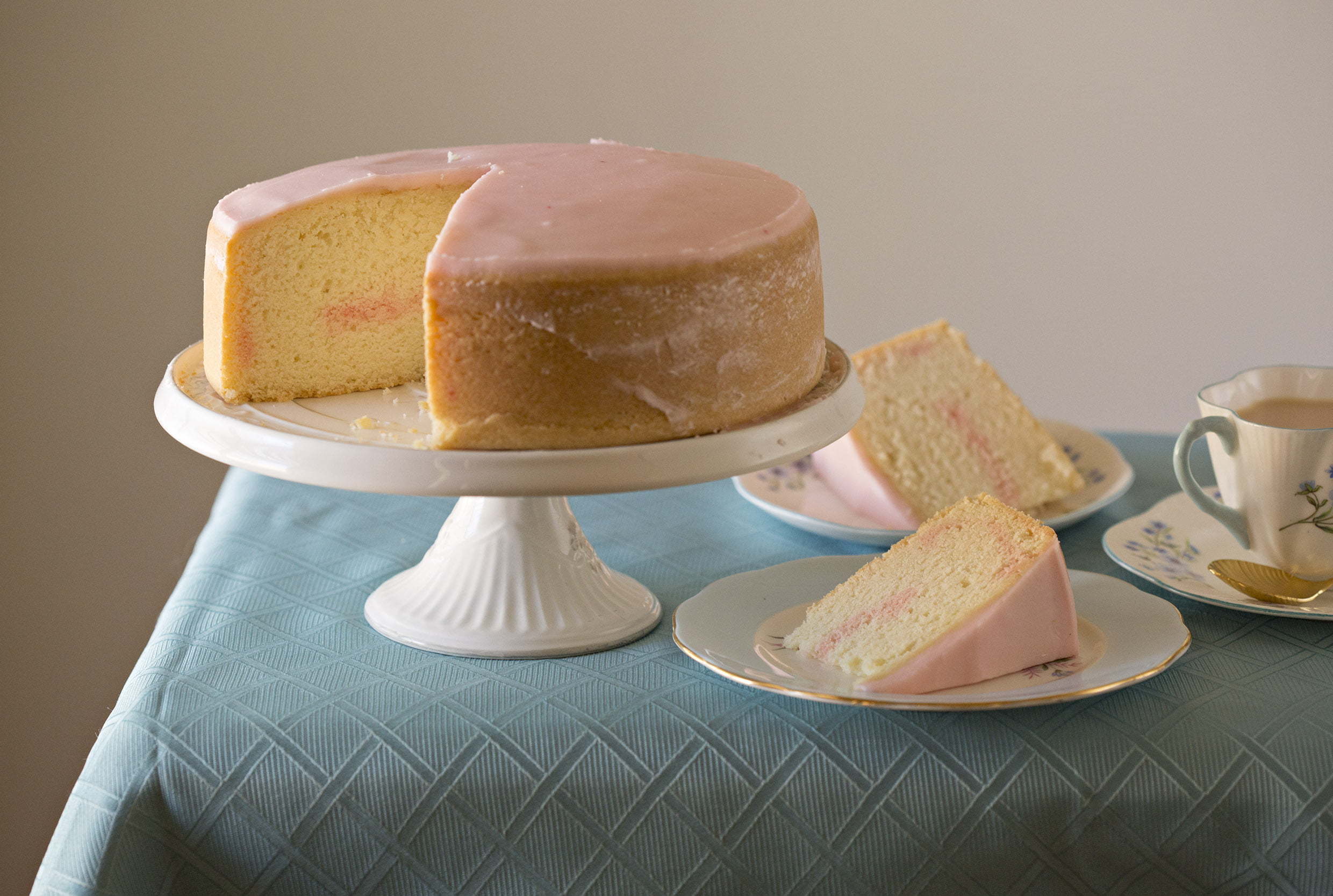 Free Recipe: Peach Blossom Cake by Merle Parrish from The Great Australian Cookbook