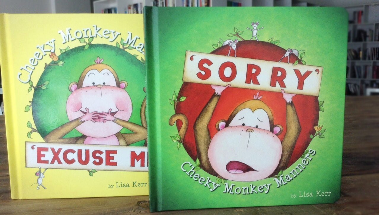 GIVEAWAY: Cheeky Monkey Manners books