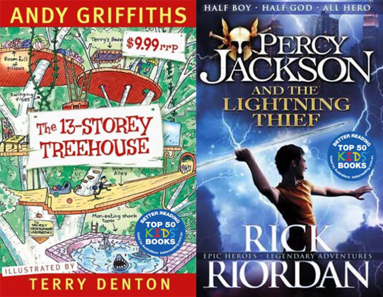 Get your kids reading with one of Australia's Favourite Series