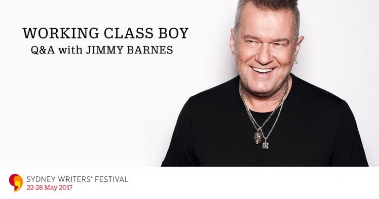 Sydney Writers' Festival Giveaway: Jimmy Barnes (Parramatta)