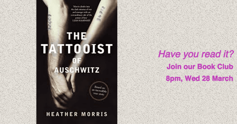 March Book Club: The Tattooist of Auschwitz by Heather Morris