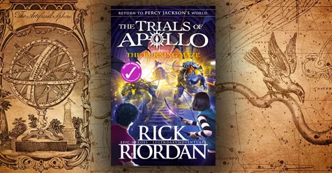 Ancient Adventures: Review The Trials of Apollo: The Burning Maze by Rick Riordan