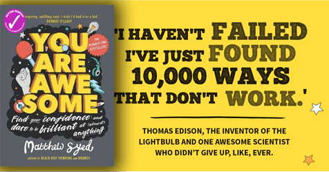 Go For It!: Read an extract from You Are Awesome by Matthew Syed