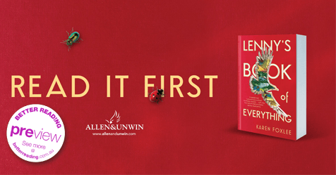 Better Reading Preview: Lenny's Book of Everything by Karen Foxlee Registration Form