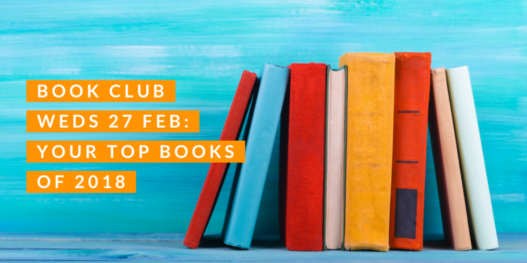 First Book Club of 2019: Join us to discuss your favourite books of 2018