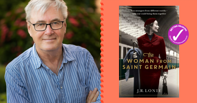 War, Love and Literature: Q&A with J.R. Lonie about his new novel, The Woman from Saint Germain