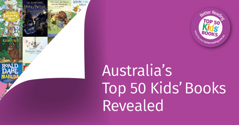 Australia's Top 50 Kids' Books Revealed