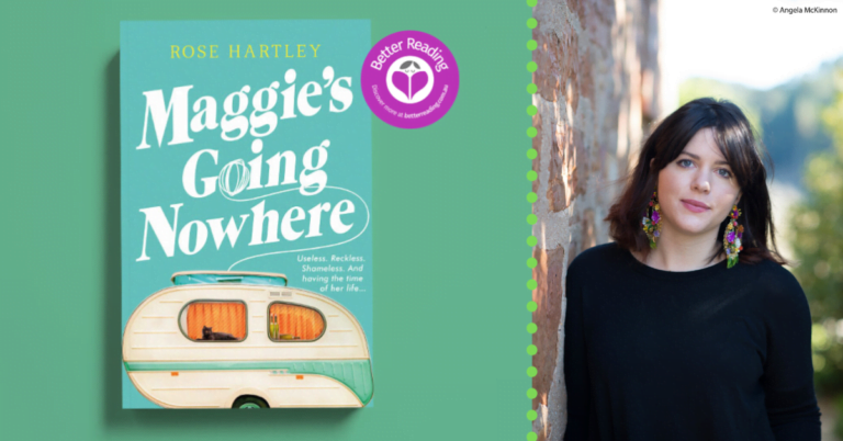 Get the Conversation Started with Maggie's Going Nowhere by Rose Hartley