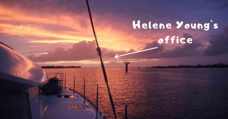 Authors On-The-Go: Helene Young on Keeping her Writing Afloat!