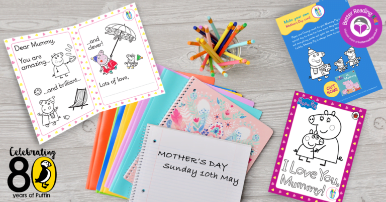 Get crafty with Peppa Pig – make a Mother’s Day card!