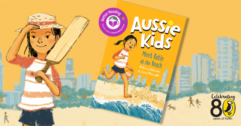 Fancy a trip to the beach? Read an extract from Meet Katie at the Beach by Rebecca Johnson and Lucia Masciullo