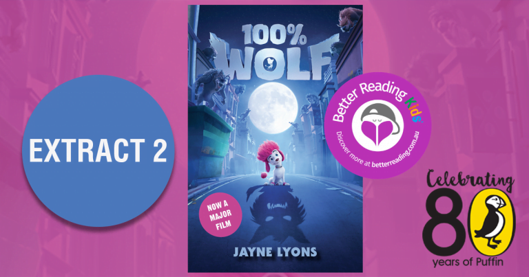 A ferocious.....poodle? Read another extract from 100% Wolf by Jayne Lyons