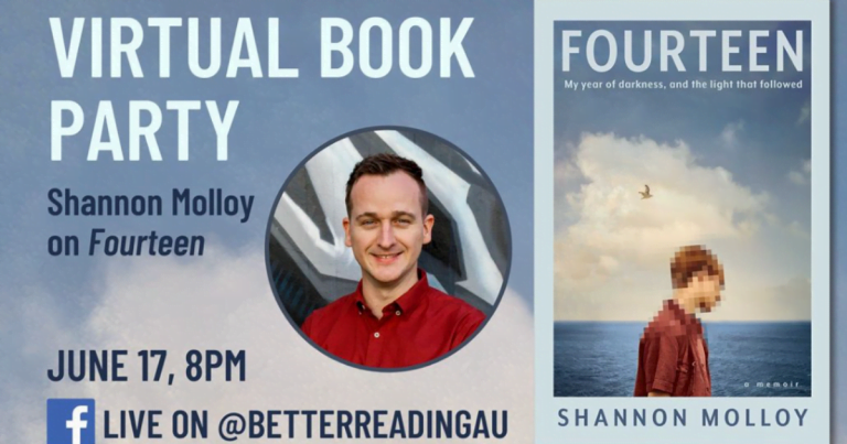 Book Chat with Shannon Molloy – Wednesday June 17, 8 – 8:30 PM
