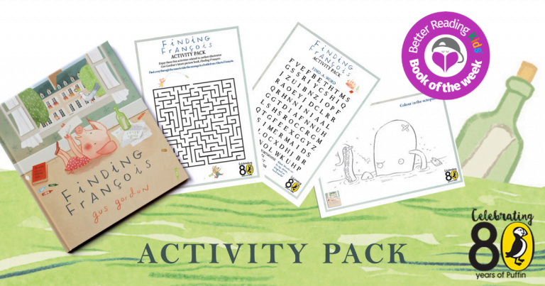 Delightfully delicate drawings: Activity pack from Finding Francois by Gus Gordon