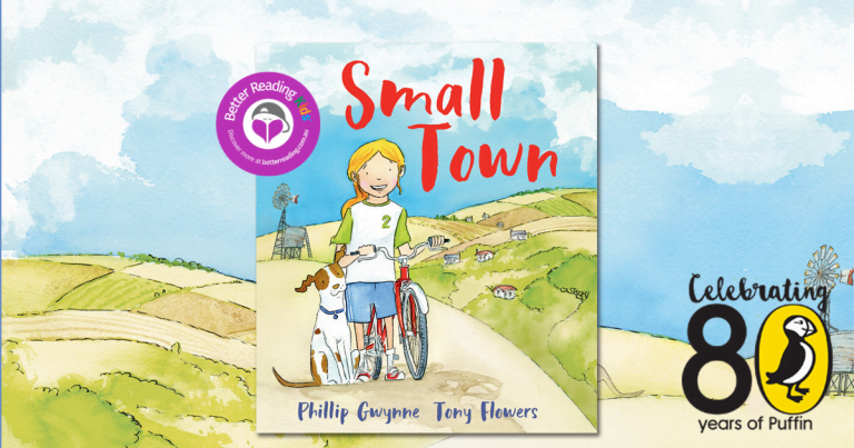 Milly saves the town! Read our review of Small Town by Phillip Gwynne and Tony Flowers