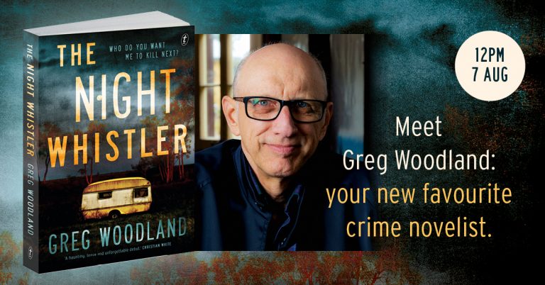 Live Book Event, Greg Woodland, Author of The Night Whistler