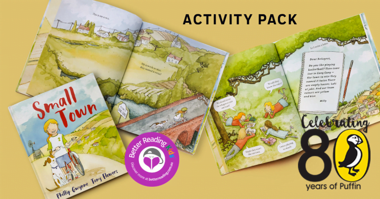 Join Milly’s basketball team in Gong Gong with an awesome activity pack from Small Town by Phillip Gwynne and Tony Flowers