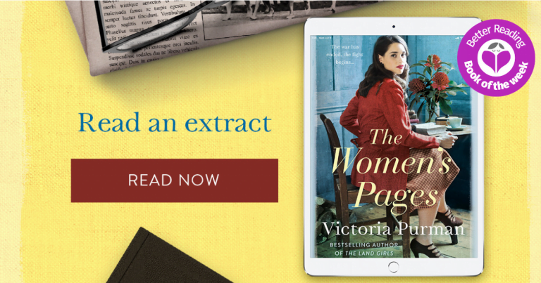 Try a Sample Chapter of Victoria Purman's Wonderful New Novel, The Women's Pages