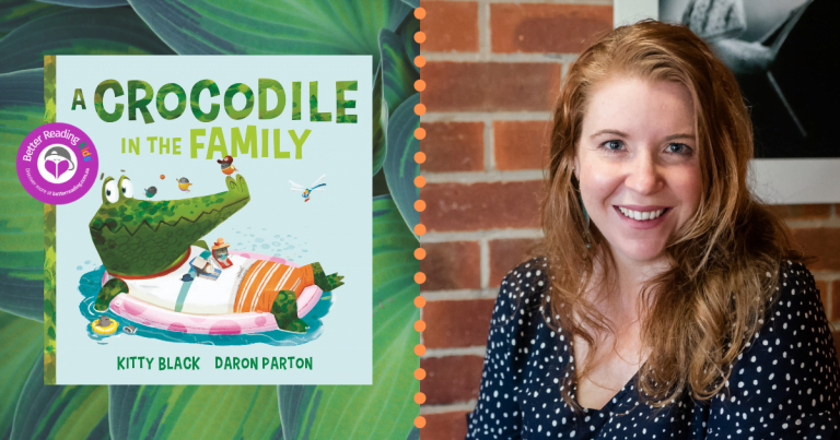 Every family is different: Find out more about Kitty Black, author of A Crocodile in the Family