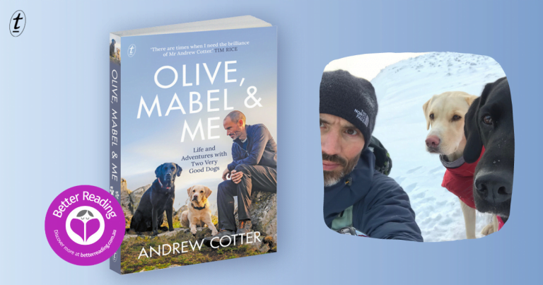 Meet Andrew Cotter, the Voice Behind the Olive and Mabel Sensation... and Now the Book.
