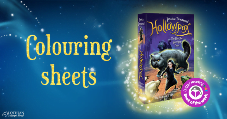 Colouring Activity: The Nevermoor Series by Jessica Townsend