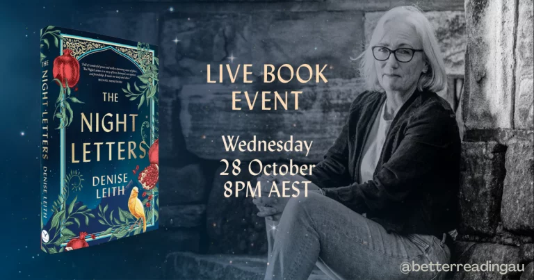 Live Book Event: Denise Leith, Author of The Night Letters