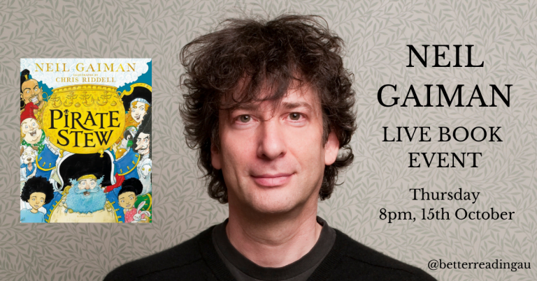 Live Book Event: Bestselling author Neil Gaiman