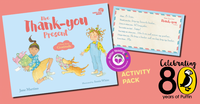 Make your own Thank You Letters from The Thank-You Present: A Book About Gratitude