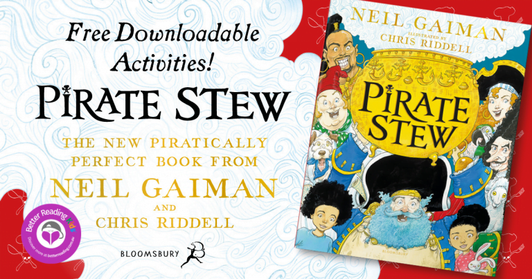 “Climb aboard, me hearties”: Get creative with an activity pack from Pirate Stew by Neil Gaiman