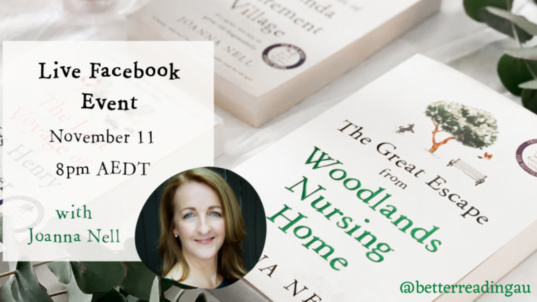 Live Book Event: Joanna Nell, Author of The Great Escape from Woodlands Nursing Home