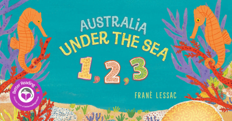 Luminous sea creatures: Read a review of Australia Under the Sea 1 2 3 by Frané Lessac