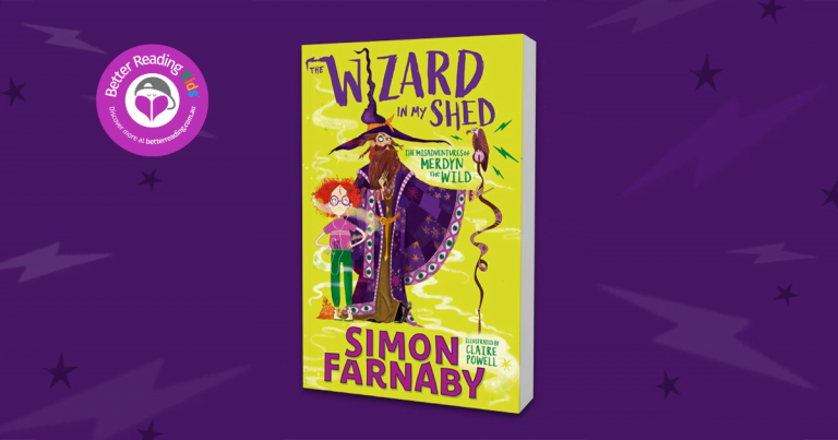 The Misadventures of Merdyn the Wild: Read a review of The Wizard In My Shed by Simon Farnaby