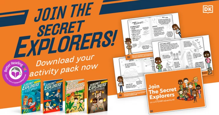 From the ocean to outer space: Check out this activity pack from The Secret Explorers series by SJ King