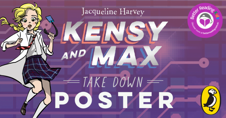 An Ongoing Fandom: Poster Pack from Kensy and Max 7: Take Down by Jacqueline Harvey