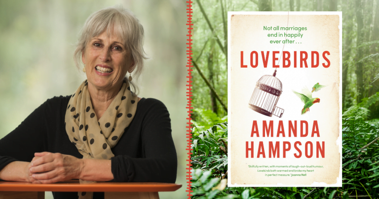 Read our Q&A with Amanda Hampson, Author of Lovebirds