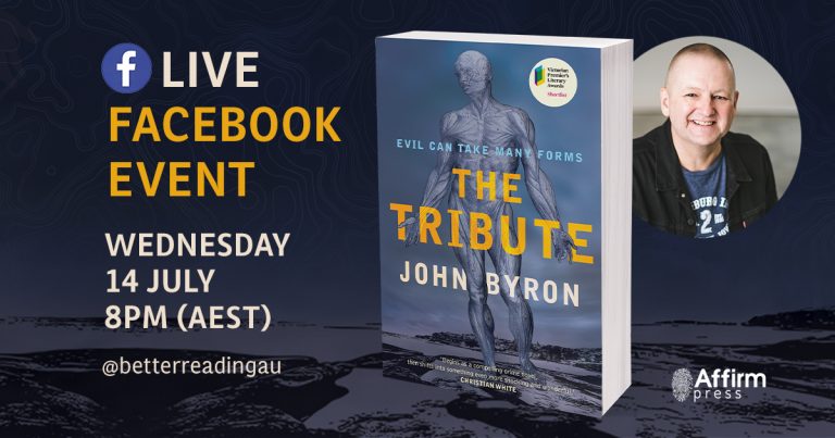 Live Book Event: John Byron, Author of The Tribute