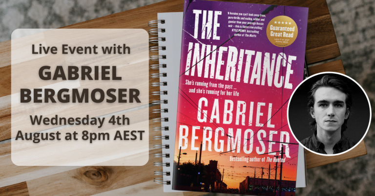 Live Book Event: Gabriel Bergmoser, Author of The Inheritance