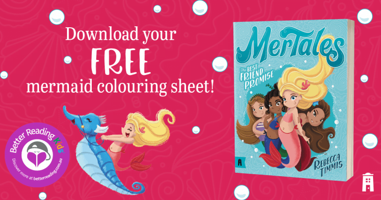 Mermazing Fun: Colouring Sheet from MerTales #1: The Best Friend Promise by Rebecca Timmis