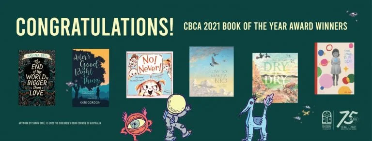 Book News: The CBCA 2021 Book of the Year Awards Announced!