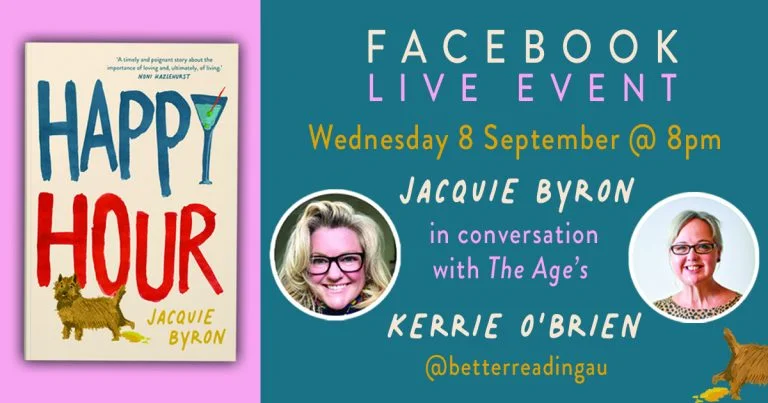 Live Book Event: Jacquie Byron in Conversation with Kerrie O'Brien