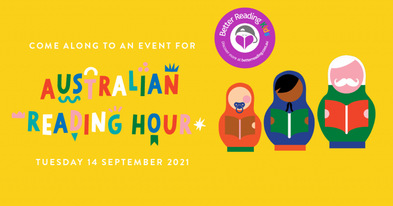 Australian Reading Hour is Coming on Tuesday!