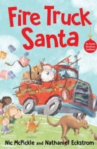 Fire Truck Santa