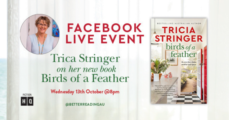 Live Book Event: Tricia Stringer, Author of Birds of a Feather