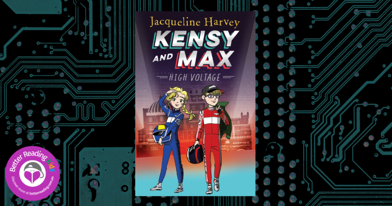 Colouring Activity: Kensy and Max #8: High Voltage by Jacqueline Harvey