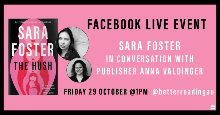 Live Book Event: Sara Foster in Conversation with Anna Valdinger