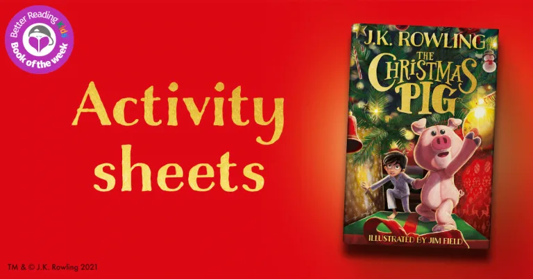 Activity Pack: The Christmas Pig by J.K. Rowling, Illustrated by Jim Field