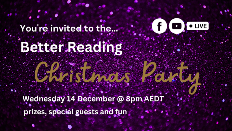 Win a $100 Book Voucher at Better Reading's Christmas Party